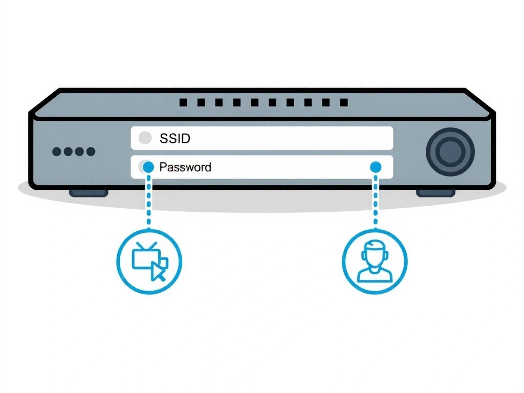 Pannello di controllo modem